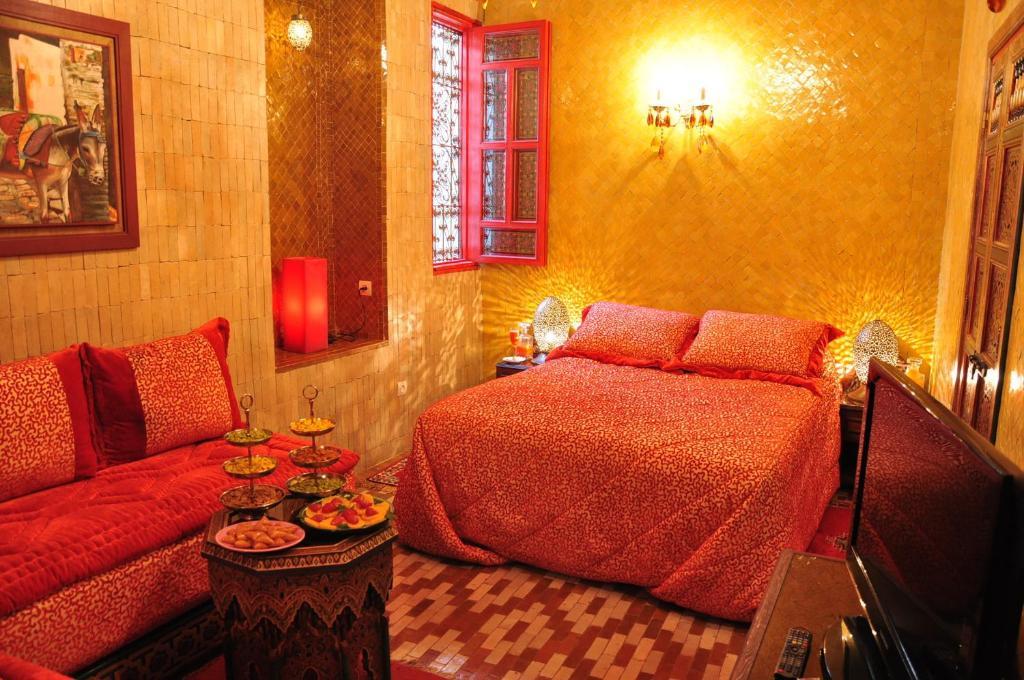 Riad La Maison Verte Fez Pokój zdjęcie