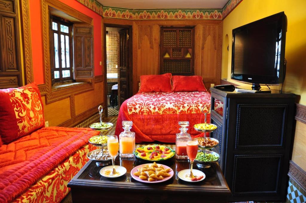 Riad La Maison Verte Fez Pokój zdjęcie
